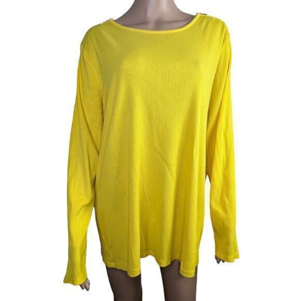 Ralph lauren Women’s Top Blouse Yellow Size L